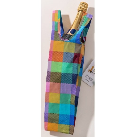 NWOT Wine Baggu - Madras No.2 - Picture 1 of 6